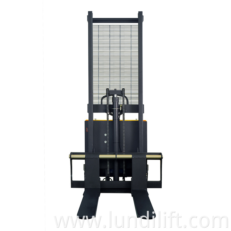 Gantry Width 700mm 1.5ton 1.6m Semi-electric Stacker